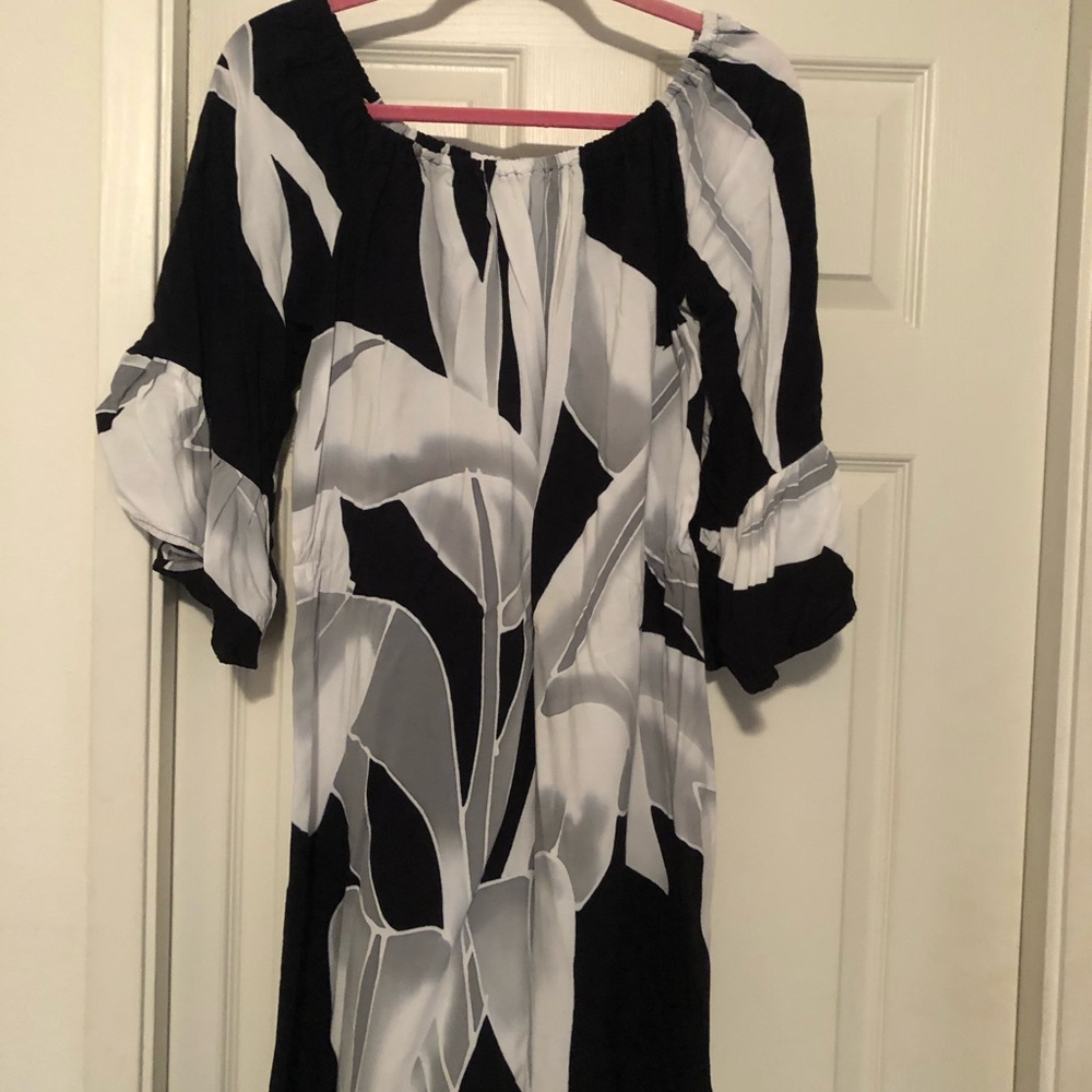 Simply Sisters off the shoulder dress